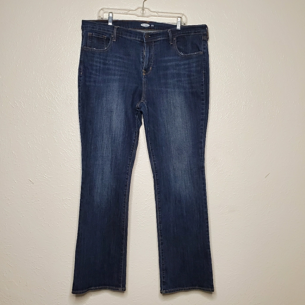 Old Navy Curvy Boot-Cut Jeans